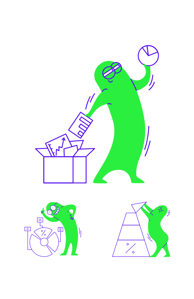 Analytics and statistics Large Set Preview