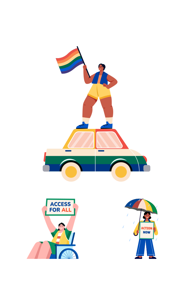 Awareness Illustration Art Set  Large Set Preview