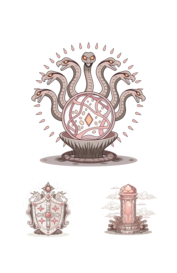 Creative Vector Illustrations  Large Set Preview