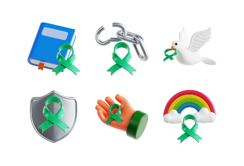 Green Ribbon Large Set Preview