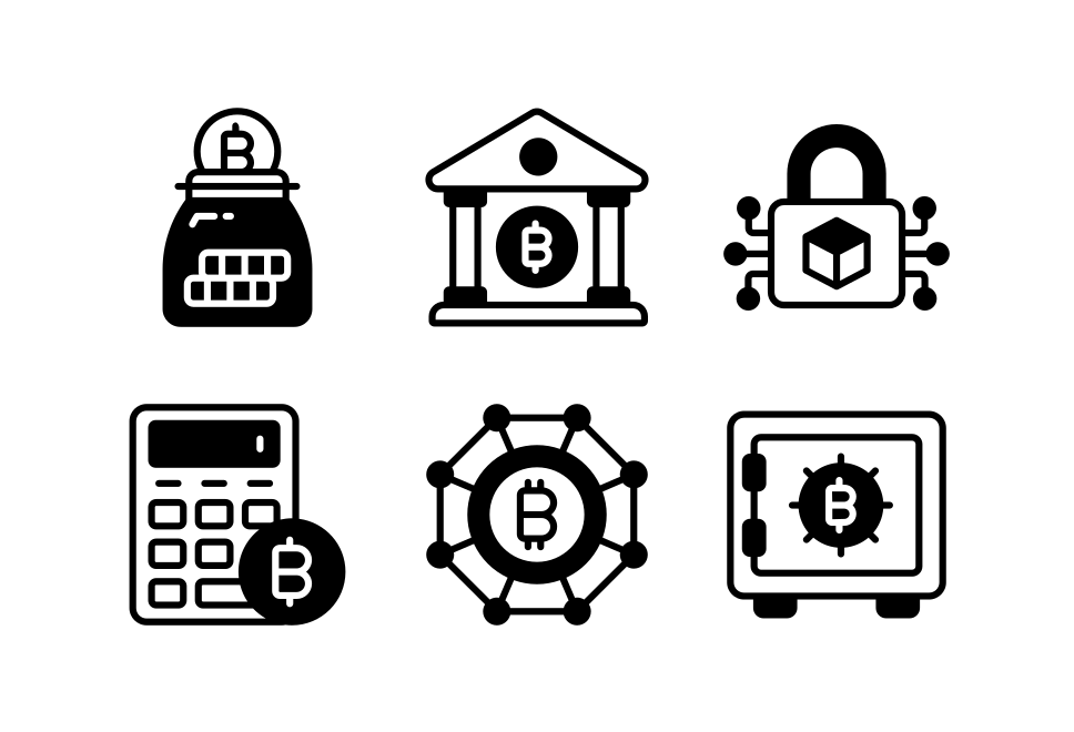 Blockchain and Cryptocurrency Large Set Preview