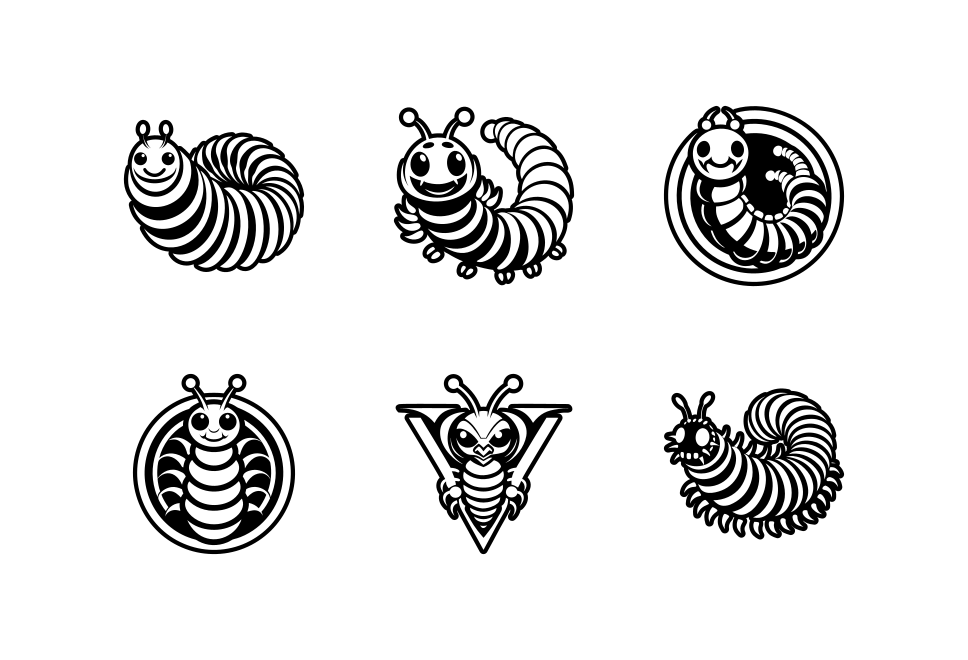 Caterpillar Logo Art Set  Large Set Preview