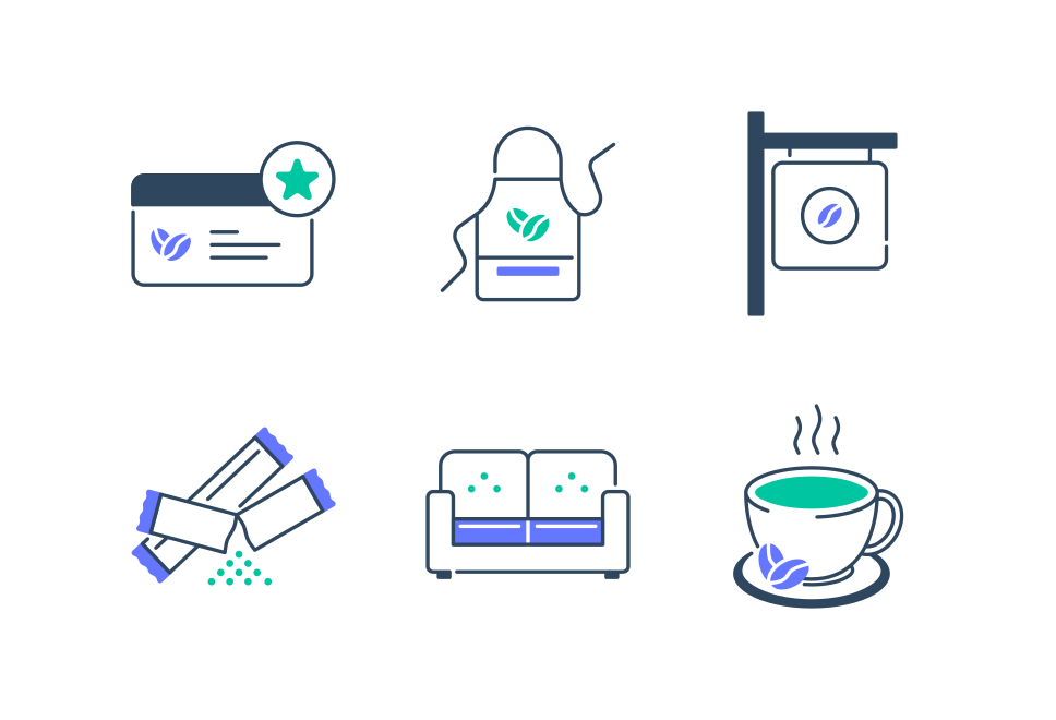 Coffee Shop Large Set Preview