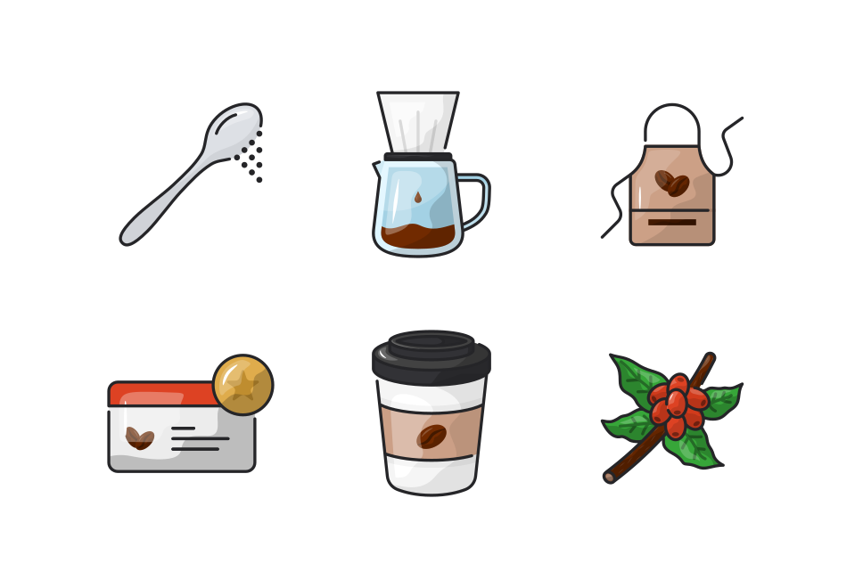 Coffee Shop Large Set Preview