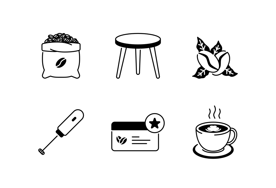 Coffee Shop Large Set Preview