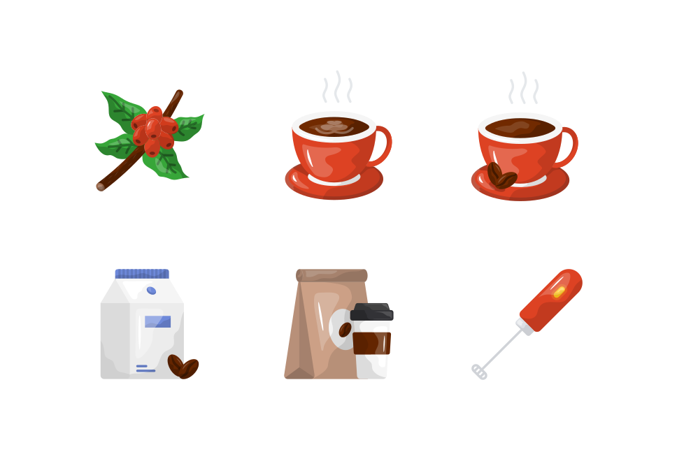 Coffee Shop Large Set Preview