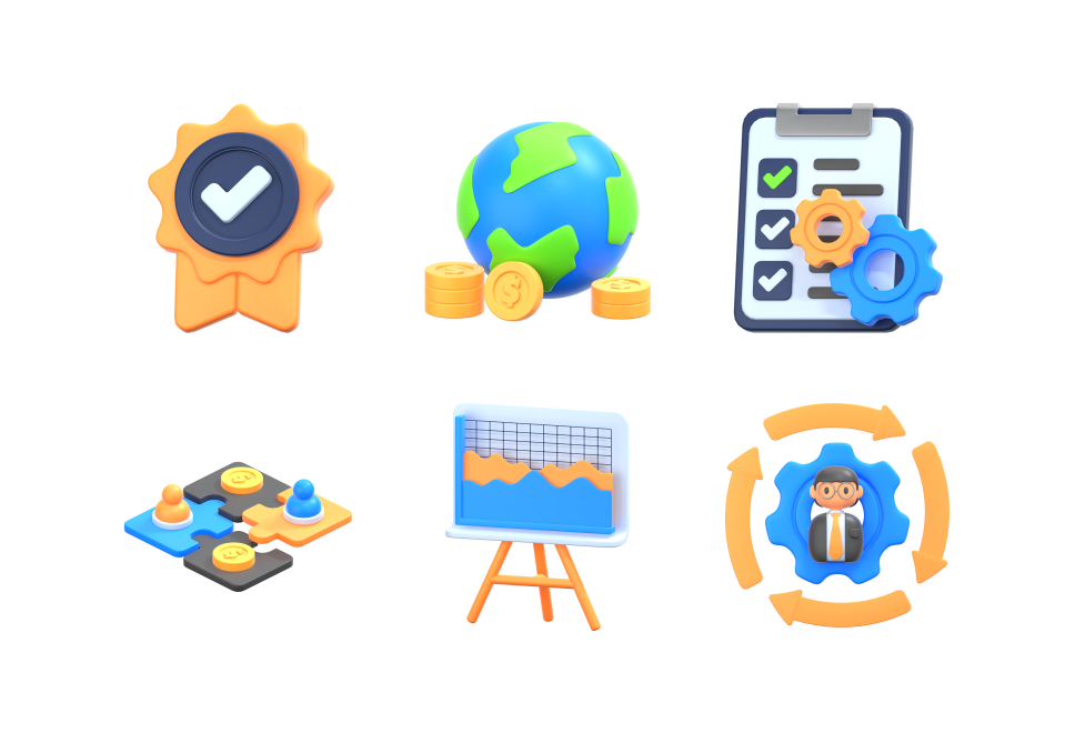 Corporate Business 3D set preview image