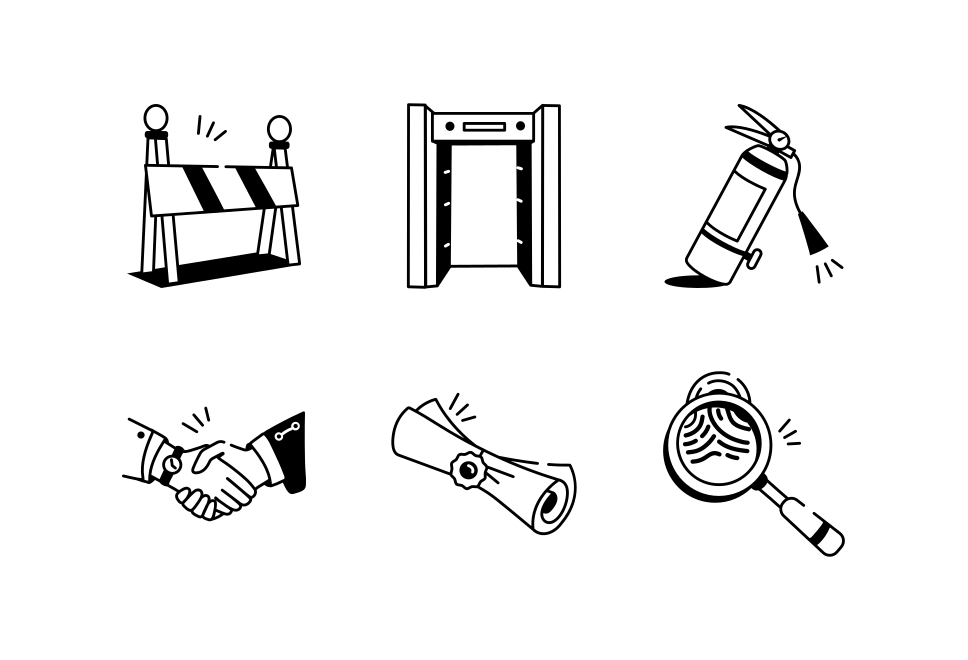 Court Drawing Art Set  Large Set Preview