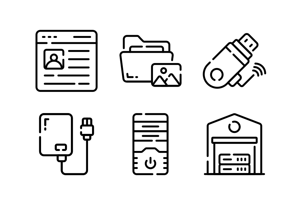 Data Storage and Databases Large Set Preview