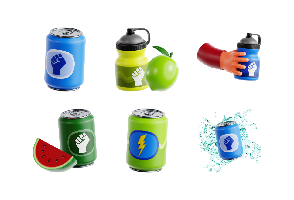 Energy Drink set preview image