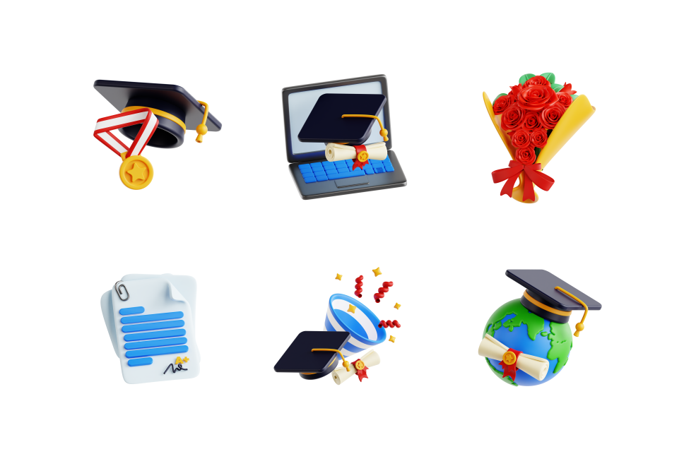 Graduation Large Set Preview