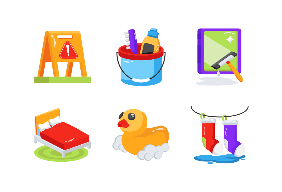 Housekeeping Large Set Preview