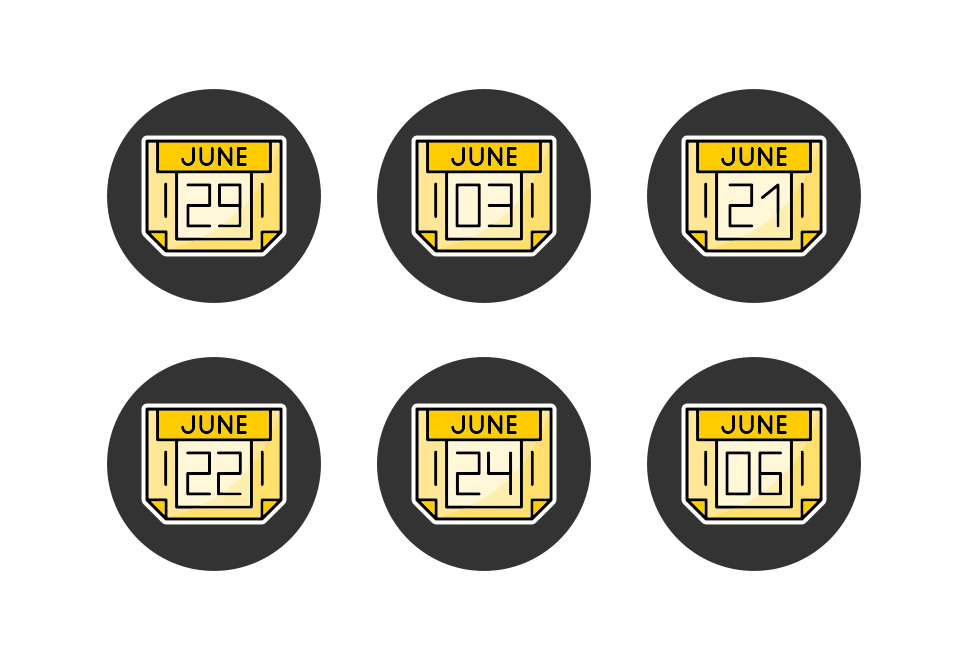 June Month Large Set Preview