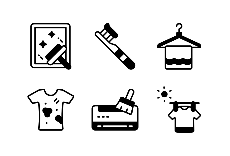 Laundry and Cleaning Large Set Preview