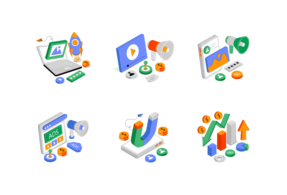 Marketing Advertisement Large Set Preview