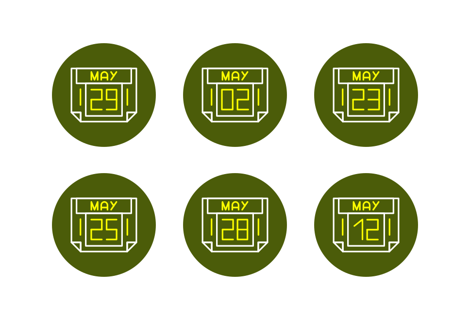 May Month Large Set Preview