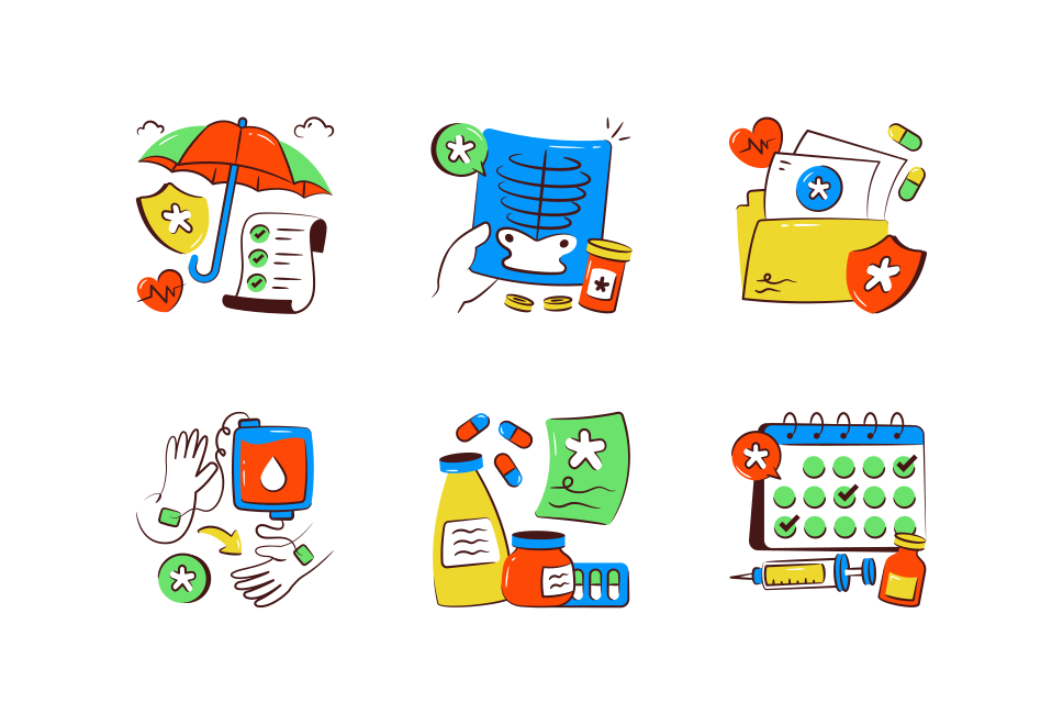 Medical and Healthcare Large Set Preview