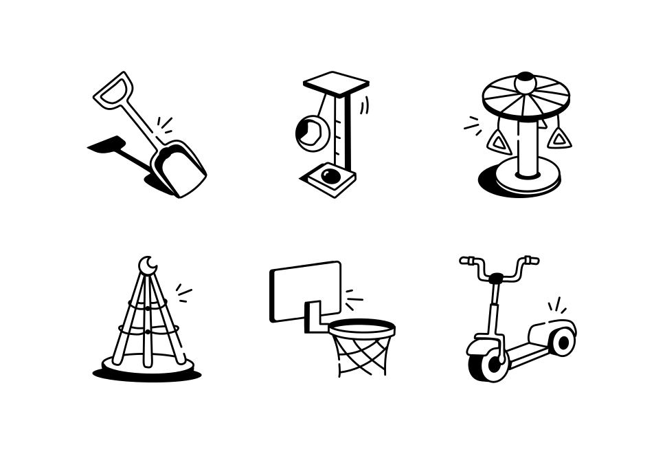 Playground Drawing Art Set  Large Set Preview