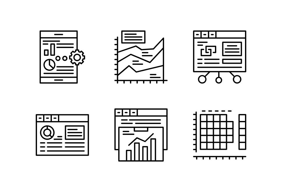 SEO And Analytics Large Set Preview