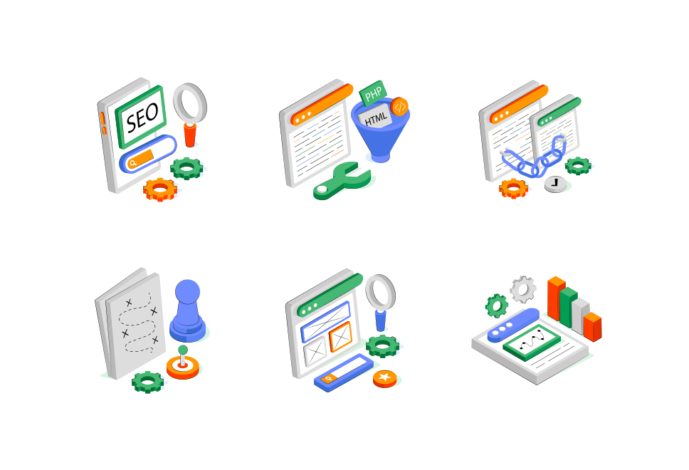 SEO and Freelancing Large Set Preview