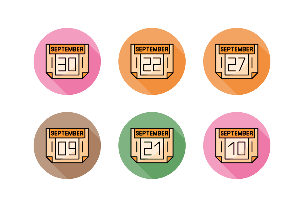 September Month Large Set Preview