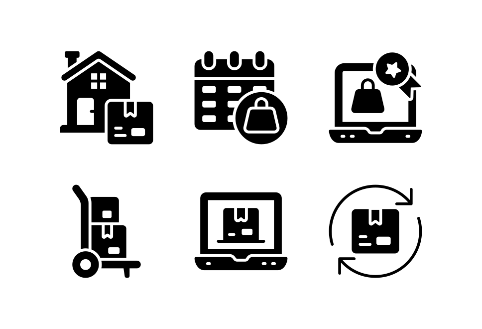 Shipping and Delivery Large Set Preview