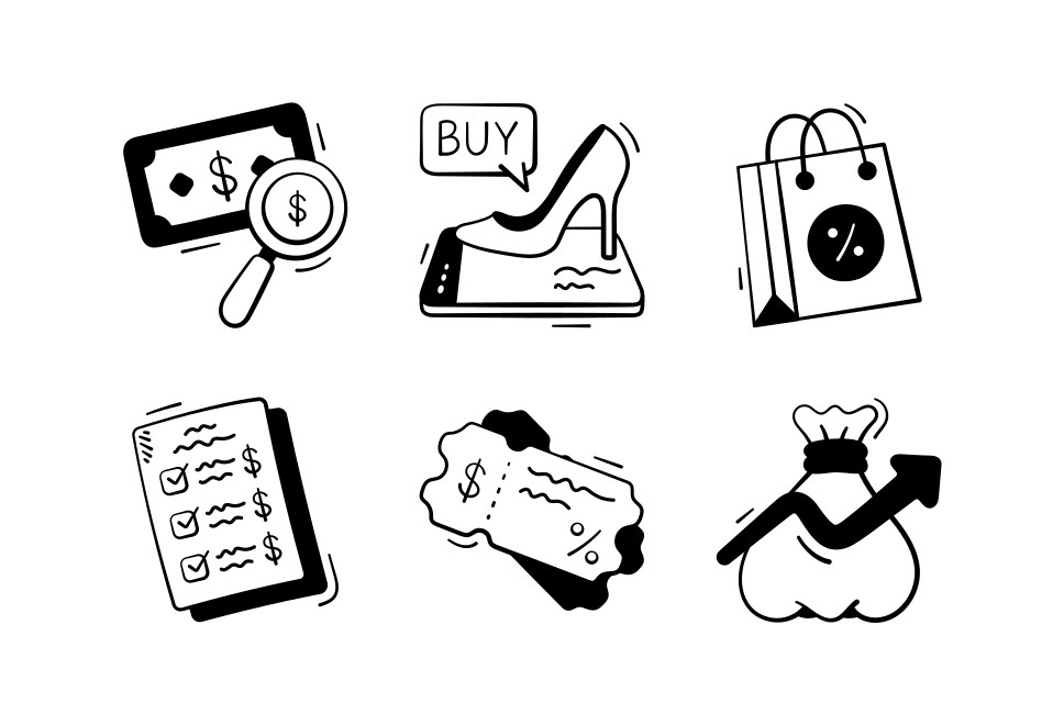 Shopping and E-Commerce Large Set Preview