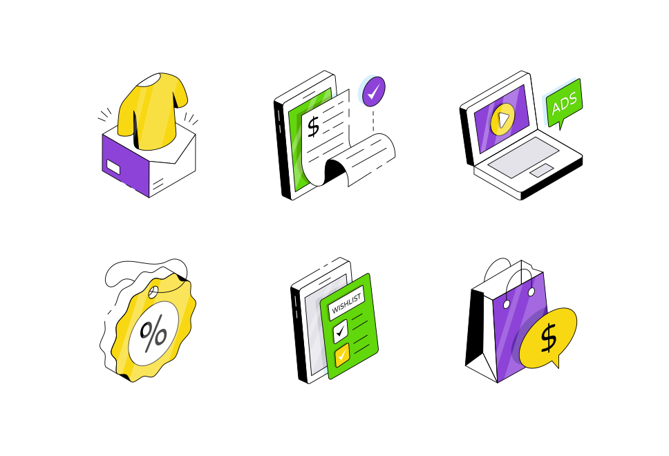 Shopping and Ecommerce Large Set Preview