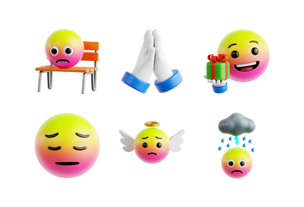 Sorry Emoji Large Set Preview