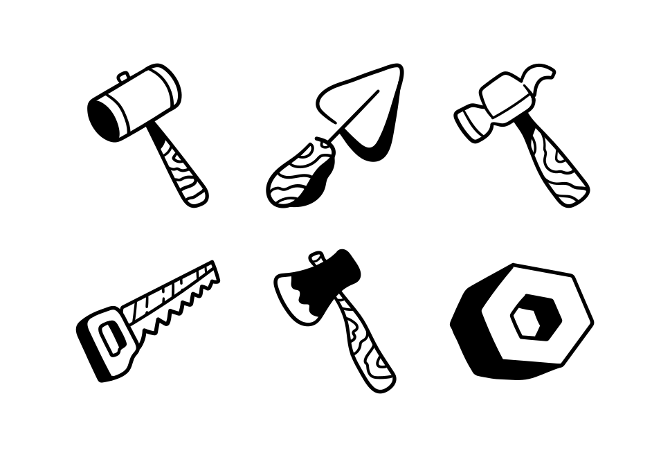 Tools Large Set Preview