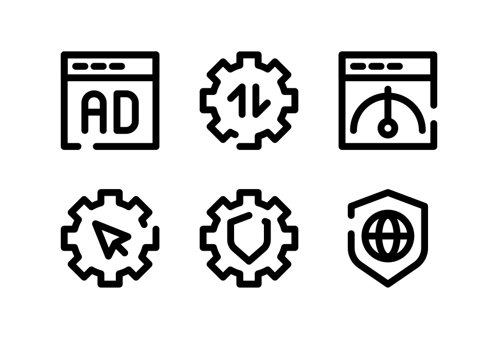 Web and Seo Large Set Preview