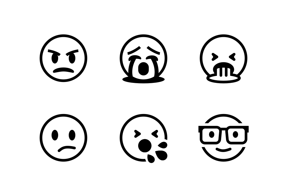 Emotions Set 1 Large Set Preview