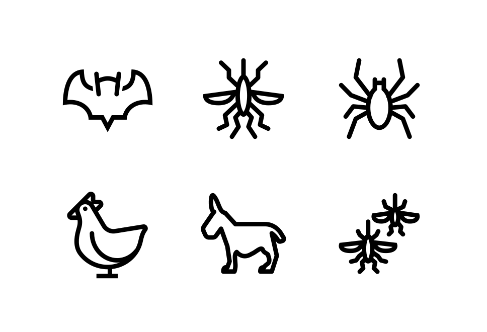 Zoonoses Set 1 Large Set Preview