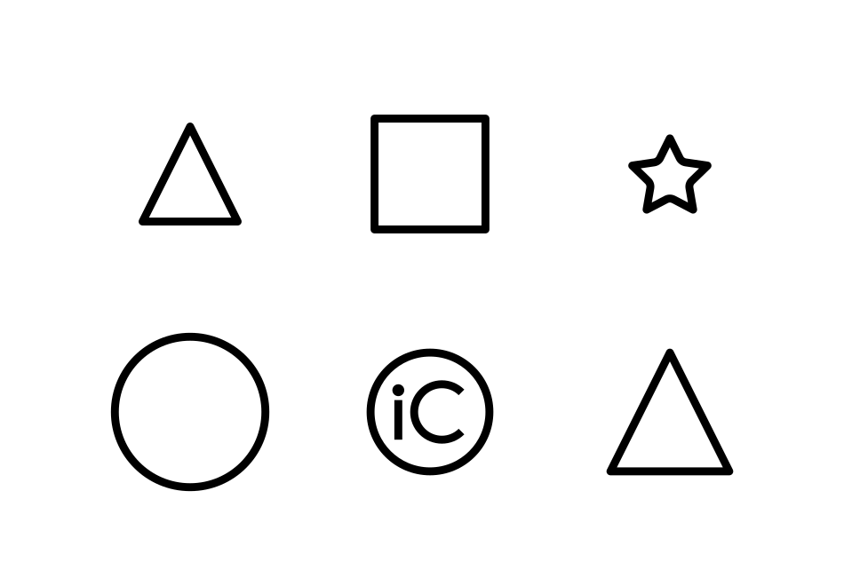 Shapes Set 1 Large Set Preview