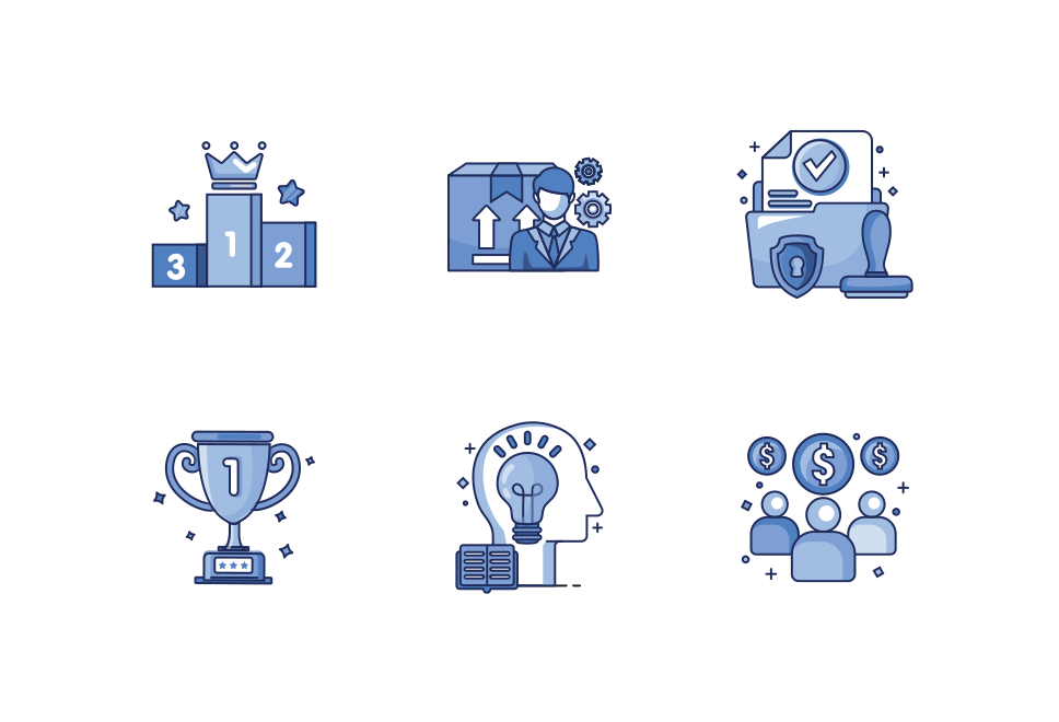 Startup Icon Pack Large Set Preview