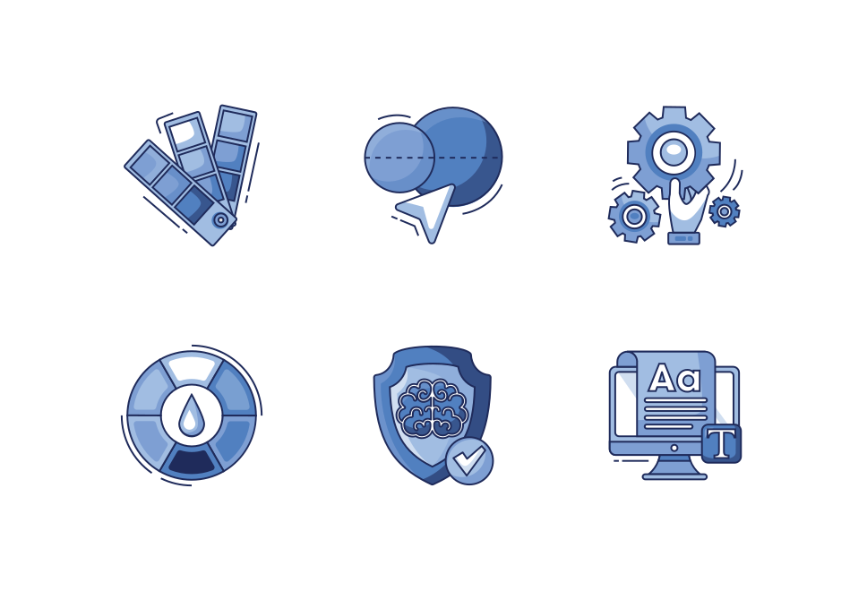 Design Thinking Icon Pack Large Set Preview