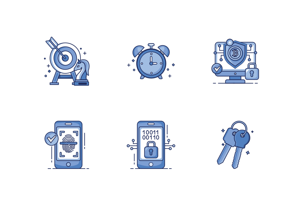 Security Icon Pack Large Set Preview