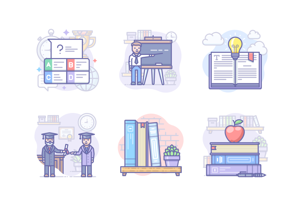 Education Large Set Preview