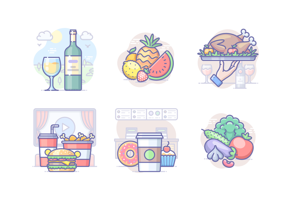 Food Large Set Preview