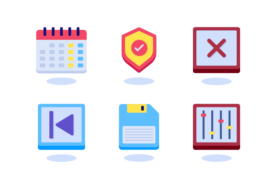 User Interface Large Set Preview