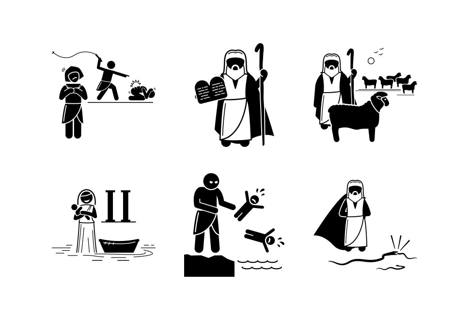 Story Of Moses Large Set Preview