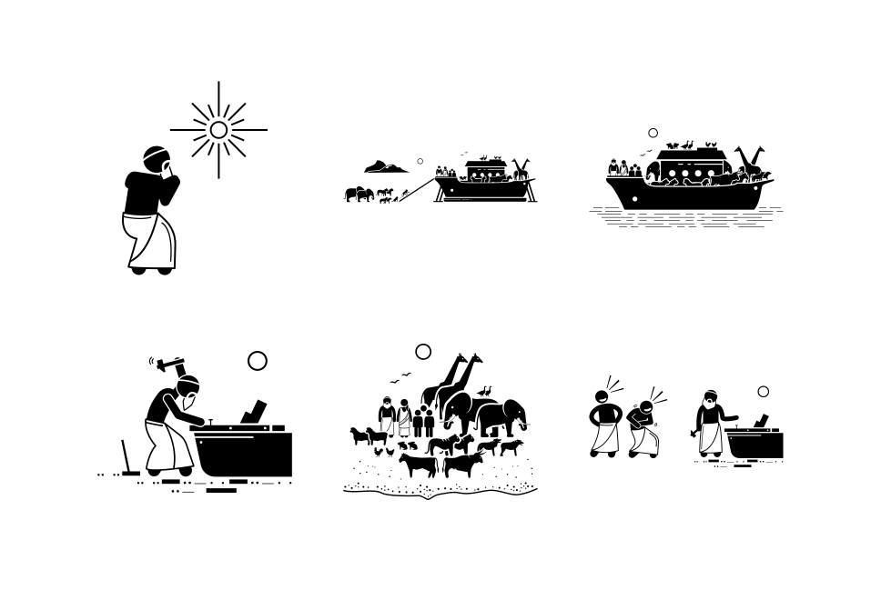 Noah And The Ark Large Set Preview