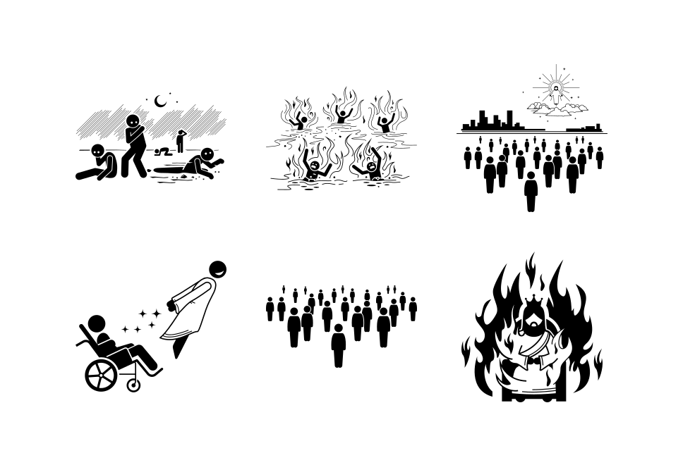 Second Coming Judgement Day Large Set Preview