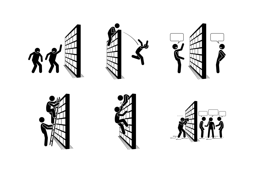 Wall People Large Set Preview