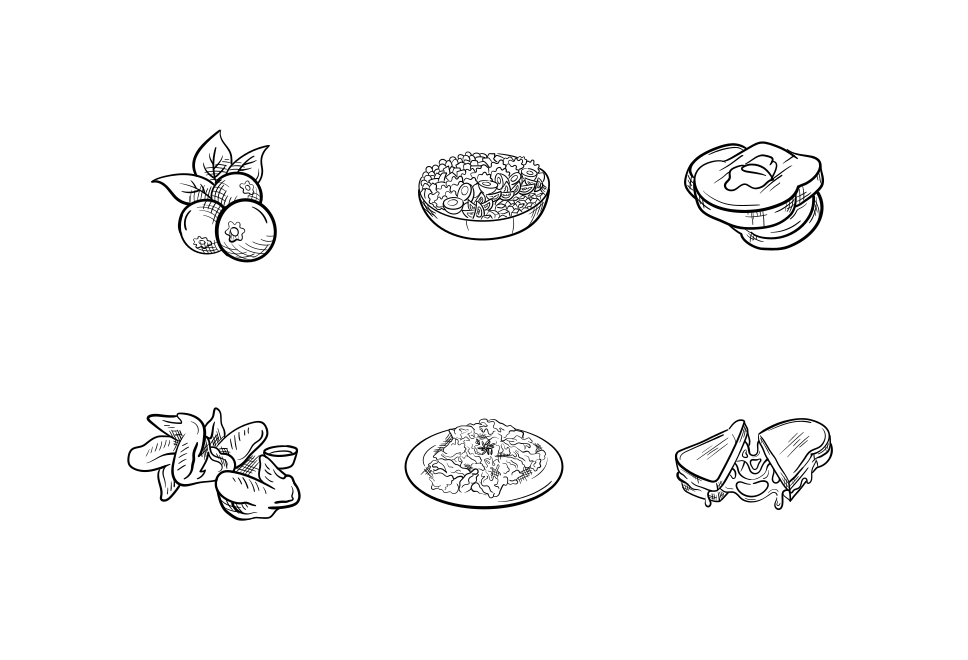 Foods Large Set Preview