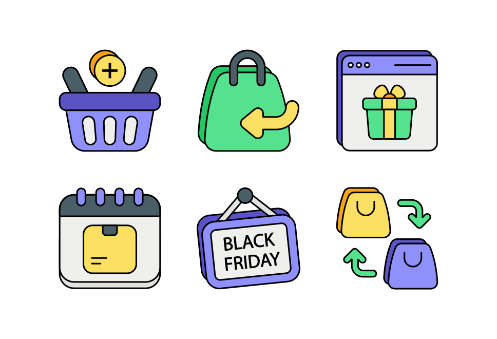 Shopping and Ecommerce  set preview image