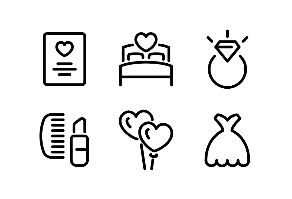 Wedding set preview image