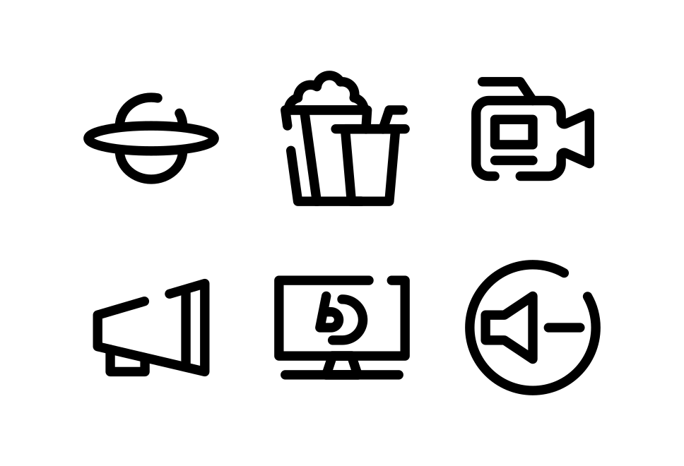 Videos and Movies Large Set Preview