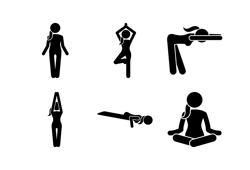 Yoga Pose set preview image