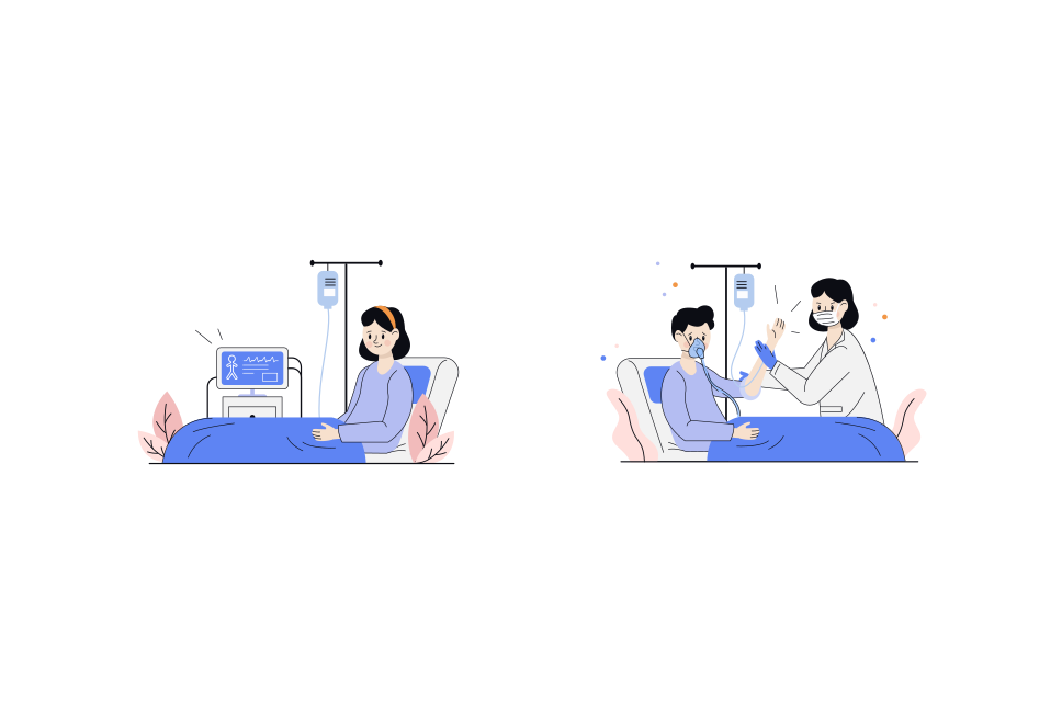 Hospital Illustration set preview image